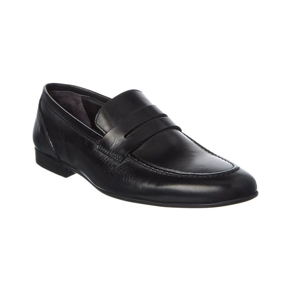 M By Bruno Magli Valerio Leather Loafer, Black
